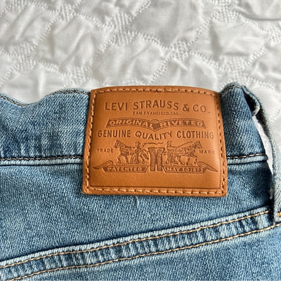 Vintage Levi's Mile High Super Skinny High Waits Denim Jeans - 25 - Picture 9 of 11